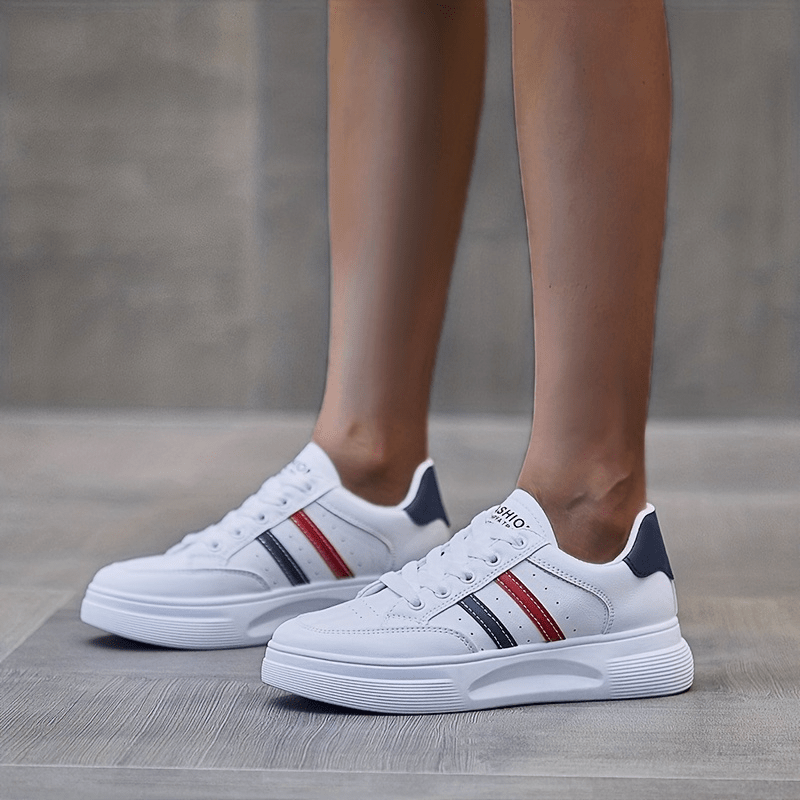 Platform Skate Shoes Lace Up Low Top Sports Shoes