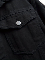 The Dream Is True Print Men's Denim Jacket