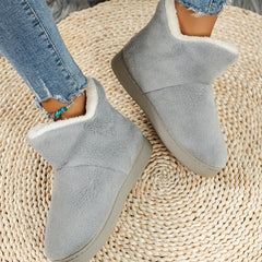 Warm Snow Boots Anti Slip Wear Resistant Outdoor Plus Velvet Comfortable