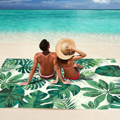 Sea Turtle Picnic Mat Lightweight Waterproof & Sandproof for Beach & Outdoor