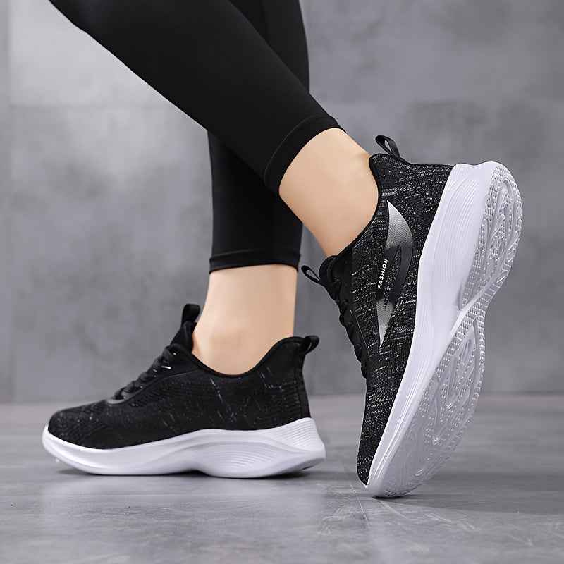 Mesh Breathable Flying Woven Shoes Non Slip Outdoor Sneakers