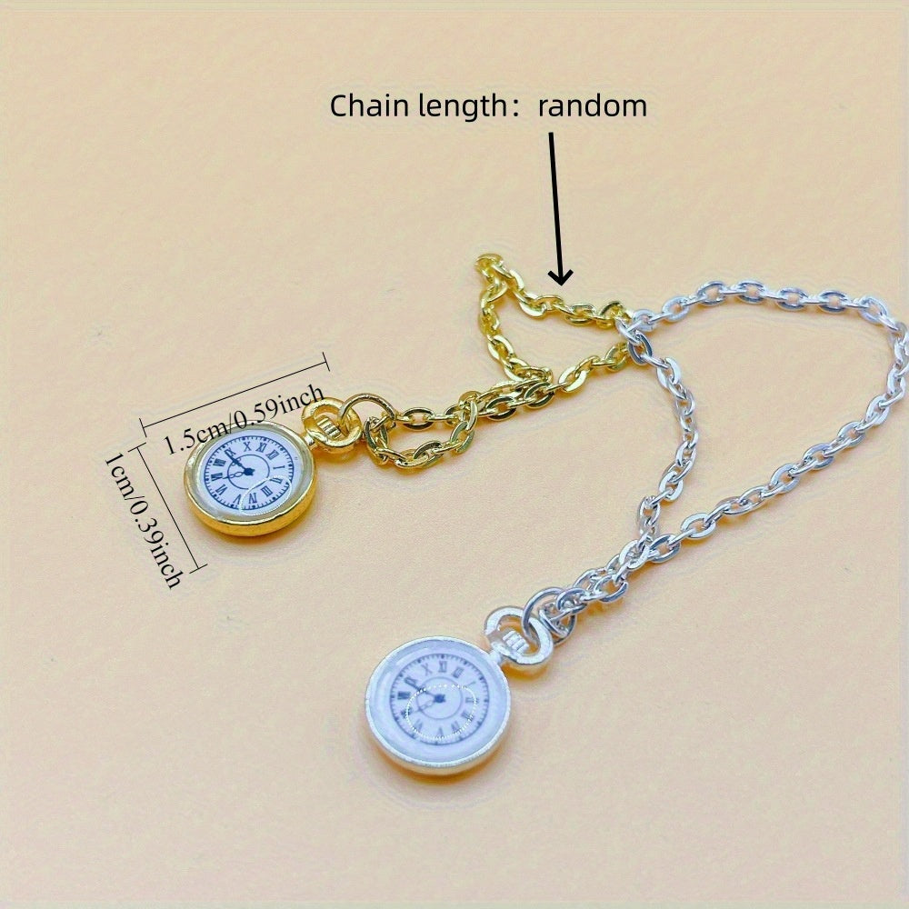 Mini Pocket Watch Doll House Accessory