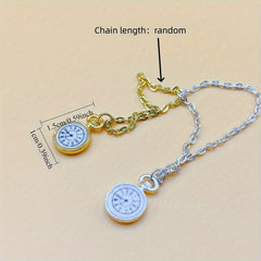 Mini Pocket Watch Doll House Accessory