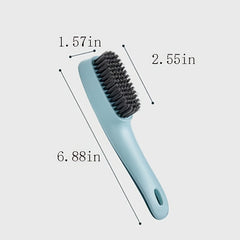 Long Handle Grip Shoe Brush Soft Bristle Cleaning Tool
