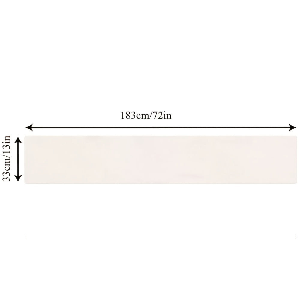 Watercolor Hydrangea Table Runner - Flower Printed Stain Resistant