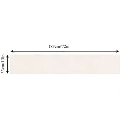 Watercolor Hydrangea Table Runner - Flower Printed Stain Resistant