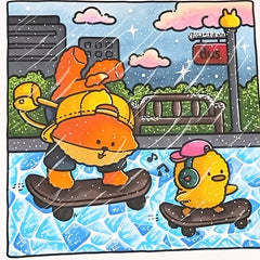 Fuzzy Theme Coloring Book for Adults