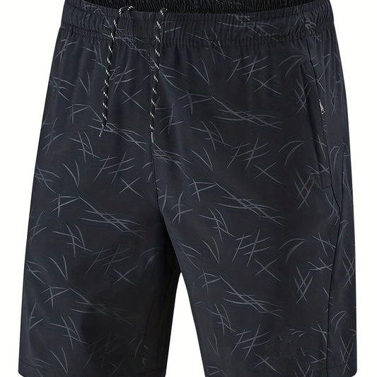 Men's Active Drawstring Shorts Stretchy and Comfortable for Workouts
