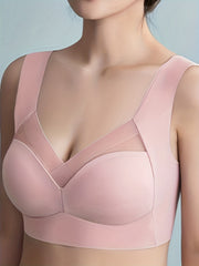 Breathable Wireless Push Up Bra