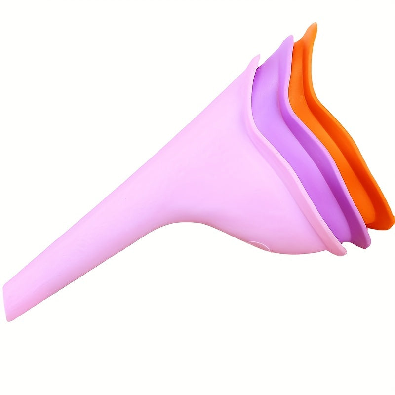 Portable Silicone Women Urinal Funnel For Outdoor Travel Camping