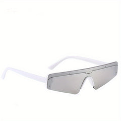 Y2K Mirrored Sports Sunglasses UV400 Sun Shades