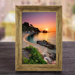 DIY Diamond Painting Beach Sunset 5D Rhinestone Craft Wall Art Home Decor