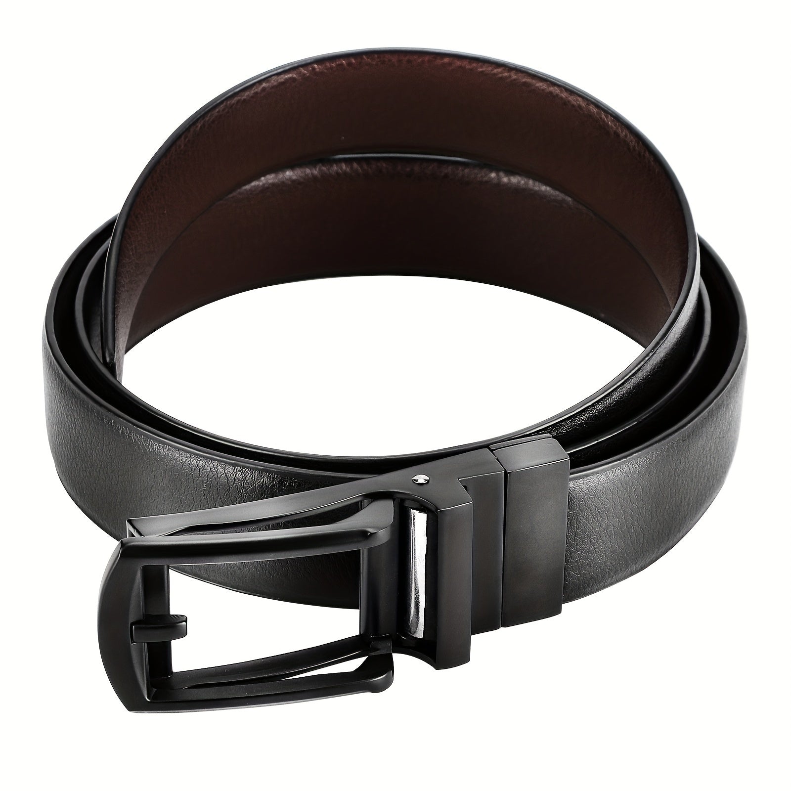 Adjustable Leather Hole Belt For Men