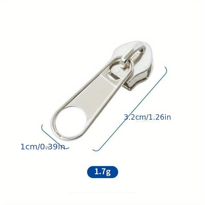 Nylon Zipper Pull No 3 No 5 No 8 No 10 Iron for Duvet Covers Pillows Sofa