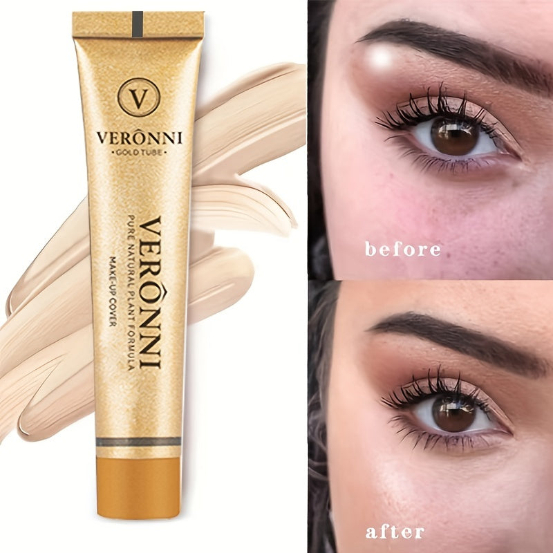 Liquid Concealer Cream for Full Coverage and Smooth Moisturizing