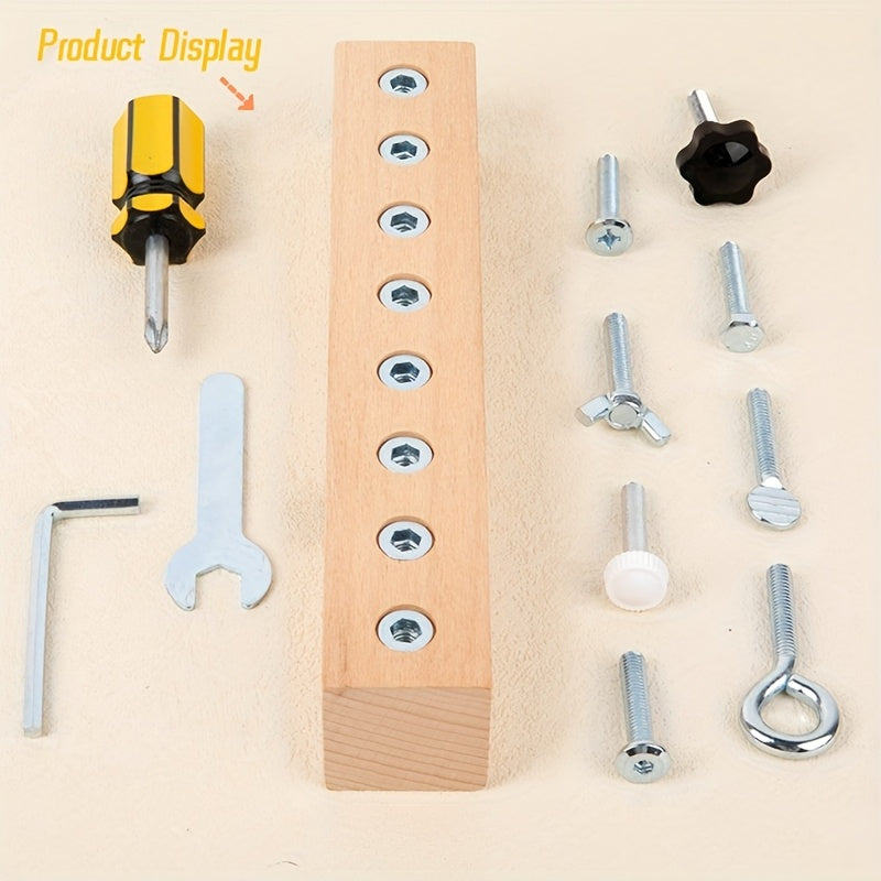 Kids' Life Skills Toy Screwdriver Busy Board