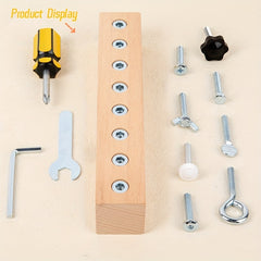 Kids' Life Skills Toy Screwdriver Busy Board