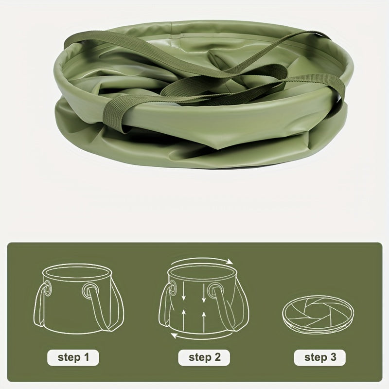 Collapsible Bucket Outdoor Travel Camping Fishing Water Storage Bag