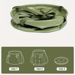 Collapsible Bucket Outdoor Travel Camping Fishing Water Storage Bag