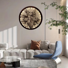 Green Plant LED Flower Hanging Lamp