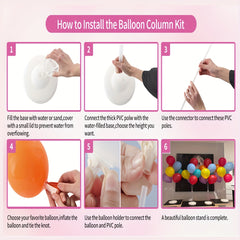 Balloon Stand Table Desktop Balloon Holder for Celebrations