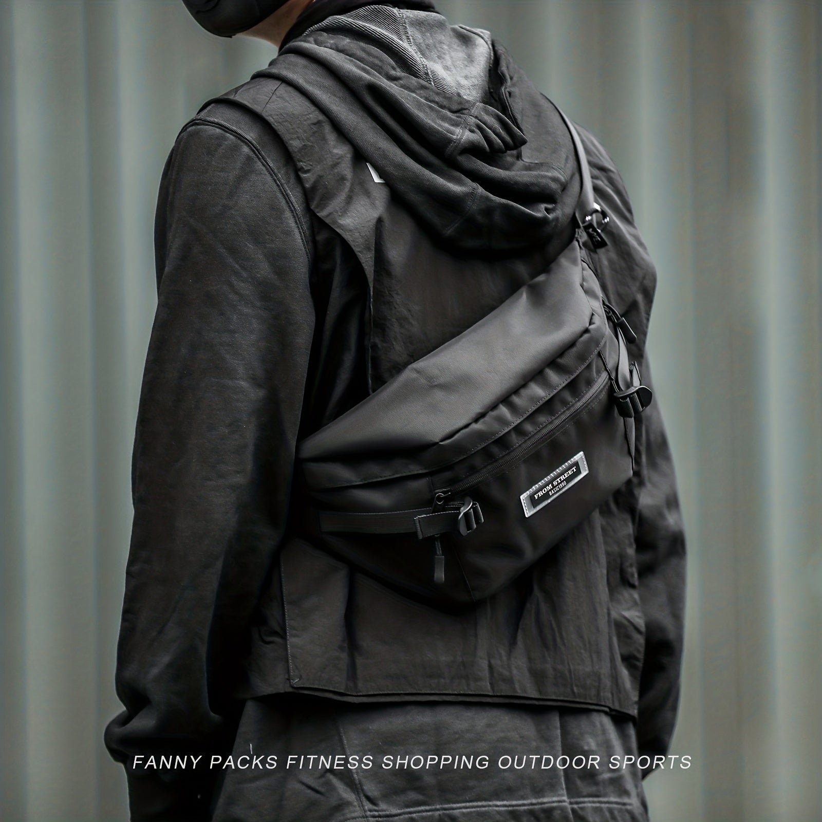 Waist Bag Fanny Bag Chest Bag Messenger Bag Men's Women's Single Shoulder Bag