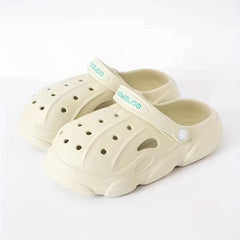 Women's Solid Clogs Casual Beach Shoes Soft Sole Breathable