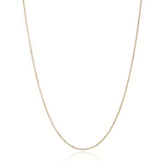 Stainless Steel 18K Plated Chain Necklace For Women Jewelry