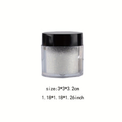 Shimmering Nail Glitter Powder Set - 2 Colors