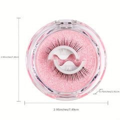 Natural Self-adhesive False Eyelashes Easy Wearing Natural Look Lashes