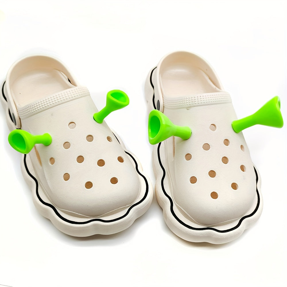 4PCS Cartoon Shoe Charms Garden Shoes Accessories Women Kid's Party