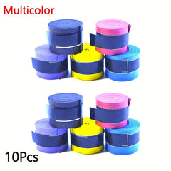 10pcs Anti-Slip Baseball Bat Overgrips for Racket and Rod