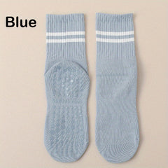 Non slip Yoga Socks Striped Silicone Dance Socks Breathable