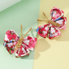 2PCS Butterfly Hair Clips for Girls Spring Summer Style