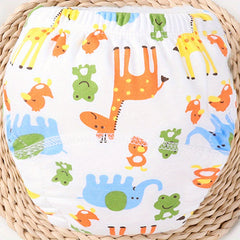 Newborn Cotton Cloth Baby Diaper Training Pants