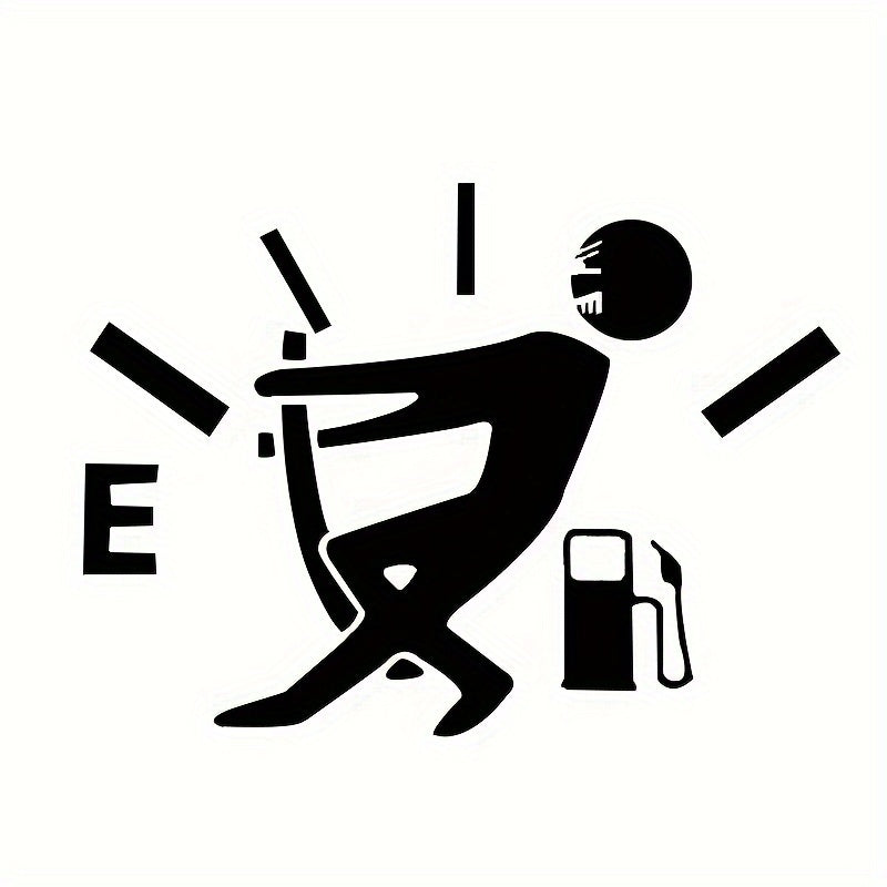 Reflective Car Fuel Tank Cover Stickers