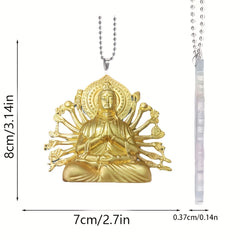 Buddhist Thousand Handed Avalokitesvara Car Pendant