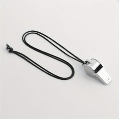 Portable Metal Whistle for Sports and Survival - Ideal for Soccer Football Baske