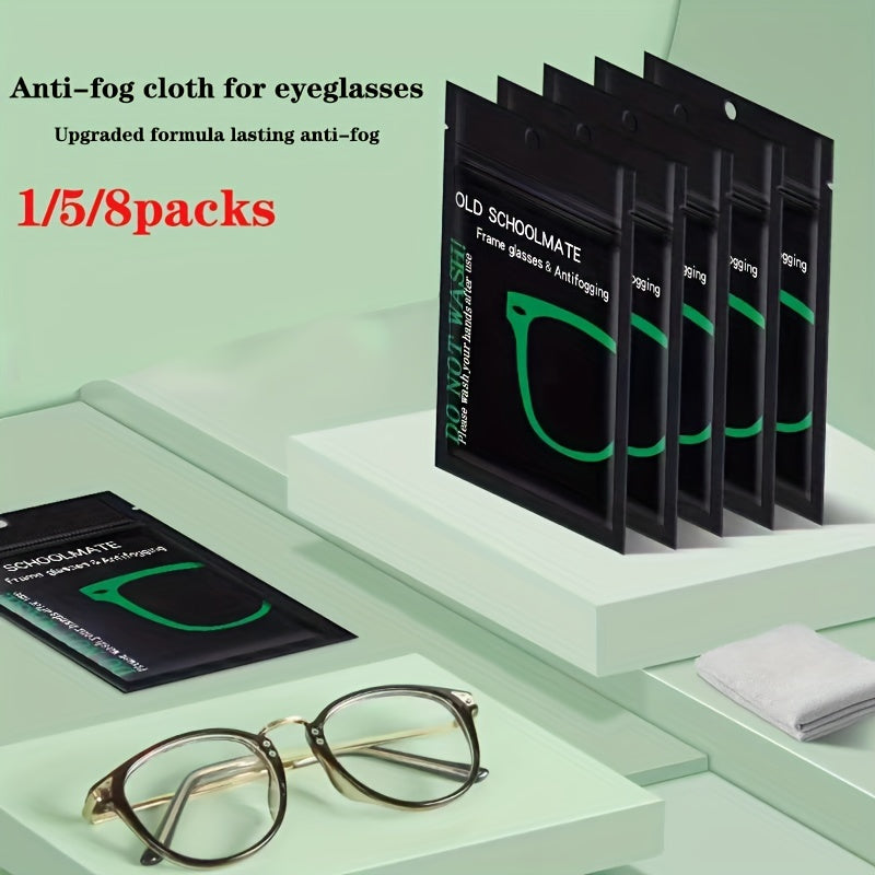Reusable Cleaning Cloth for Glasses, Portable Accessories for Men and Women