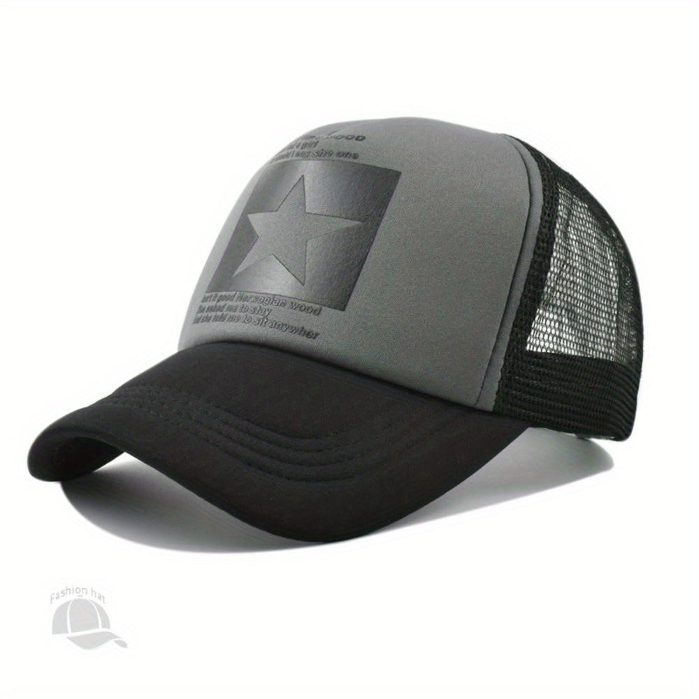 Breathable Mesh Summer Baseball Cap Hats for Men and Women