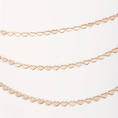 Golden Heart Hollow Out Chain Belt Dress Girdle Women Accessories