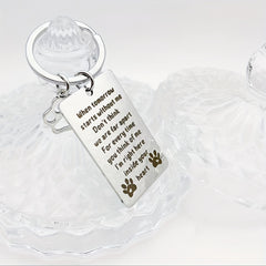 Pet Memorial Keyring - Cherish Your Beloved Pet's Memory