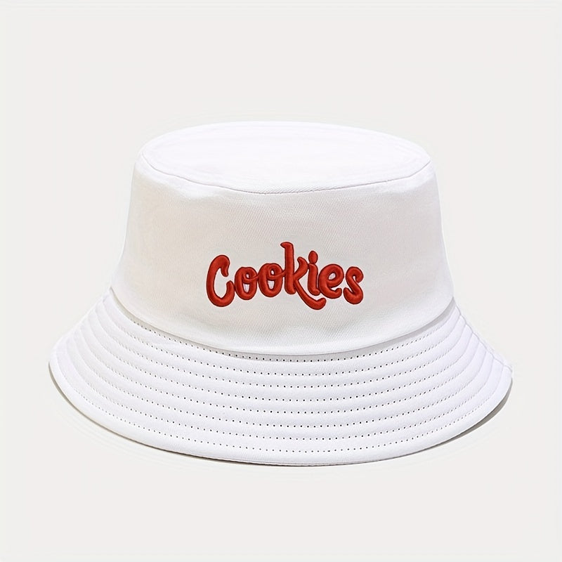 COOKIES Bucket Hat Outdoor Sun Cap Packable Travel Beach Hat