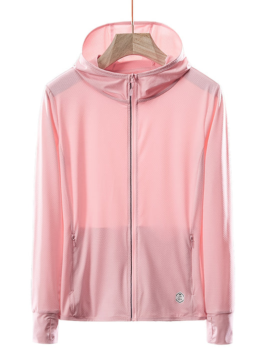 Women's UV Protection Hooded Jacket UPF 50 Cover Up