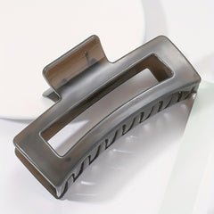 Large Hollow Hair Claw Square Shark Claw Ponytail Holder Hair Accessories