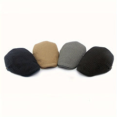Men's Winter Berets Hat Outdoors Warm Newsboy Caps