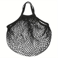 Short Handle Mesh Bag Regular Shoulder Carrying Net Shopping Bag Reusable