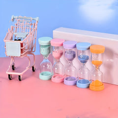 5pcs 3 5 10 15 30 Minute Timer Hourglass Gift Decoration