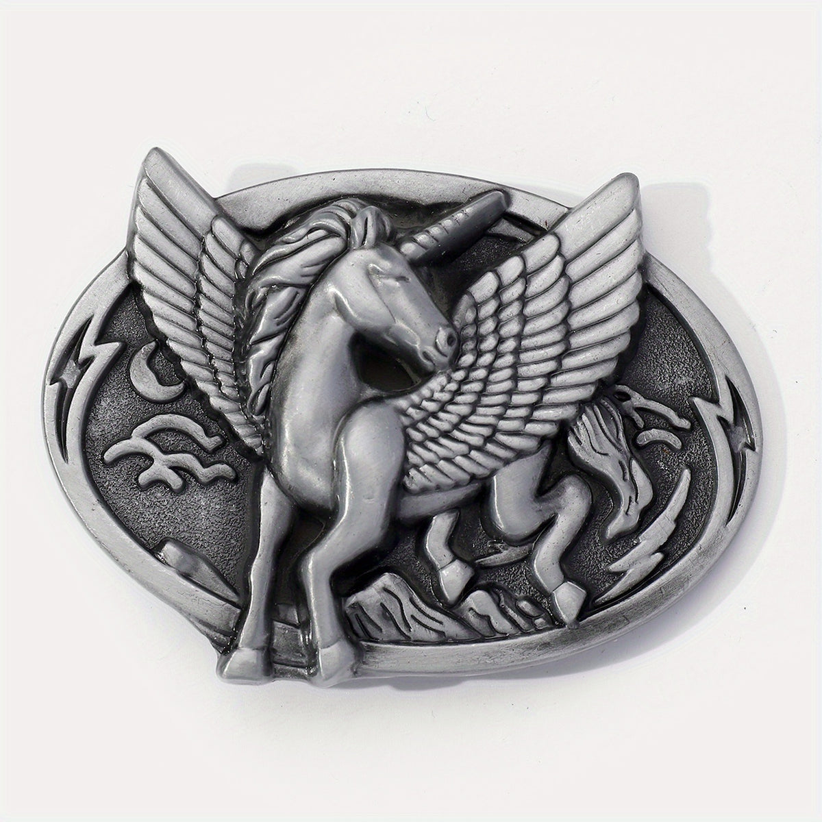 Vintage Flying Horse Belt Buckle For Women & Men