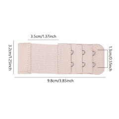 2 Hooks Elastic Bra Extenders Adjustable Comfort Band